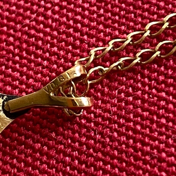 VTG I Van Dell I 14K Gold Filled Necklace with Pearl - Picture 6 of 16